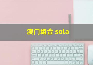 澳门组合 sola